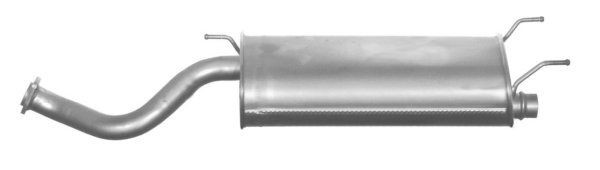 IMASAF Mellempotte TO.79.06 TO.79.06 Resonator udstødning NISSAN 200 SX IMASAF