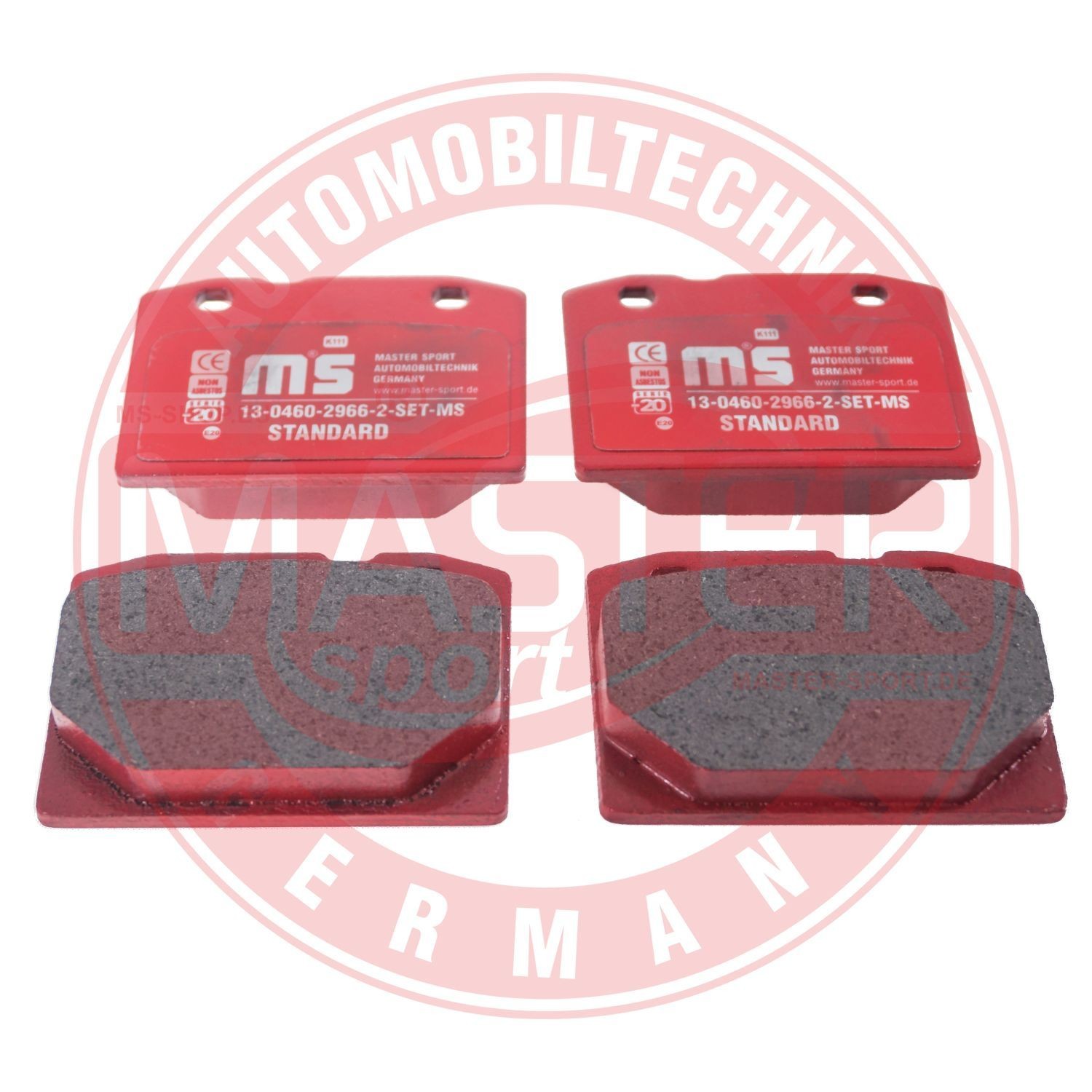 MASTER-SPORT 13046029662-SET-MS Plaquettes de frein MASTER-SPORT 20166 Plaquettes de frein