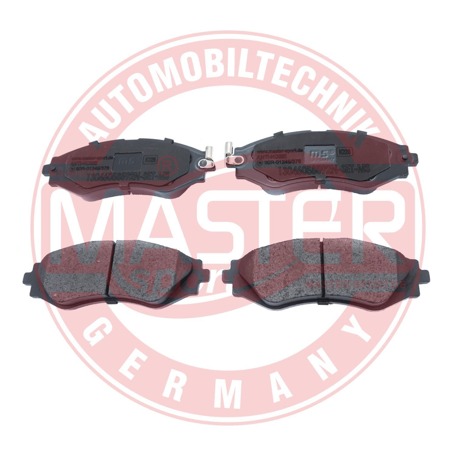 MASTER-SPORT 23235 Brake pad set MASTER-SPORT 23234 Brake pad set
