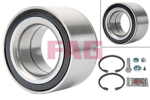 Kit de roulement de roue FAG 713 6101 60 FAG 713 6101 60 Moyeu de roue AUDI 80 2003