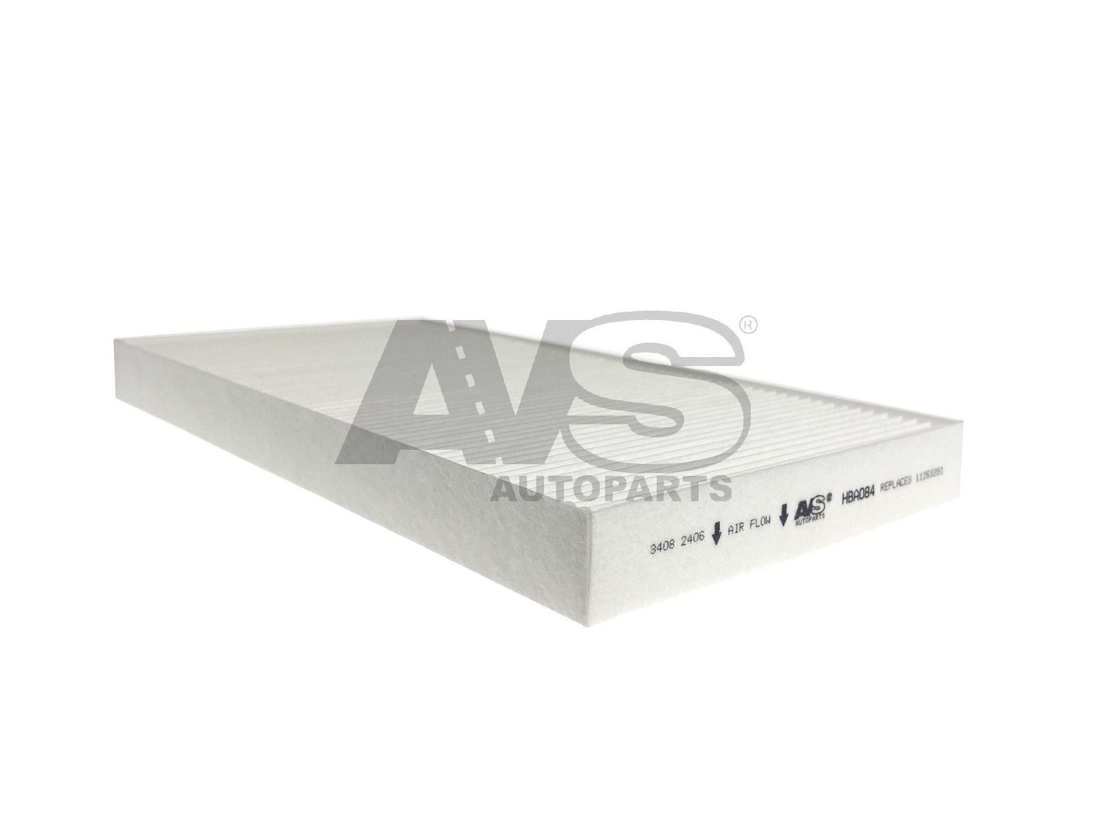 AVS AUTOPARTS Filter, salongiõhk HBA084 Salongi õhufilter AVS AUTOPARTS Mitsubishi GRANDIS HBA084