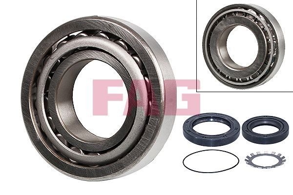 Kit de roulement de roue FAG 713 6157 00 FAG 713 6157 00 Jeu de roulements de roue FORD RANGER 2004