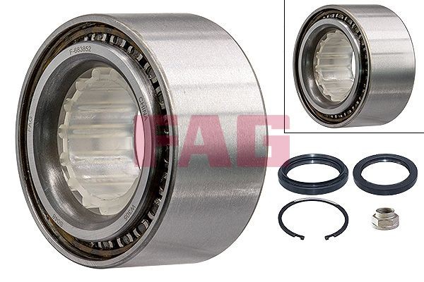 Kit de roulement de roue FAG 713 6221 40 FAG 713 6221 40 Moyeux de roue SUBARU OUTBACK 2002