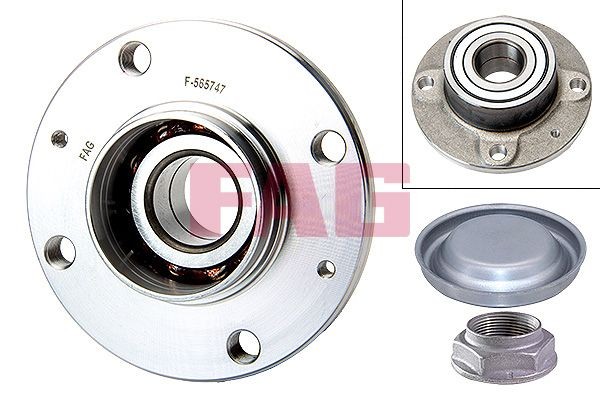 FAG Kit de rolamento de roda 713 6305 30 Cubo da roda FAG Peugeot 4008 713 6305 30