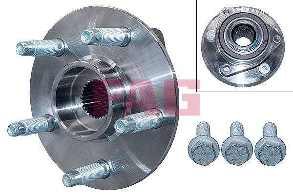 FAG Kit de rolamento de roda 713 6449 40 Cubo da roda FAG Chevrolet CAPRICE CLASSIC 713 6449 40