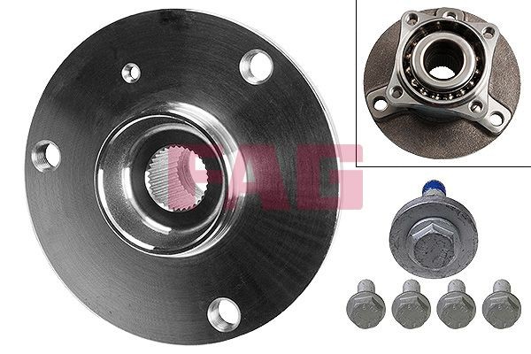 FAG Radlagersatz 713 6610 10 713 6610 10 Radlagersatz SMART FORTWO FAG kaufen