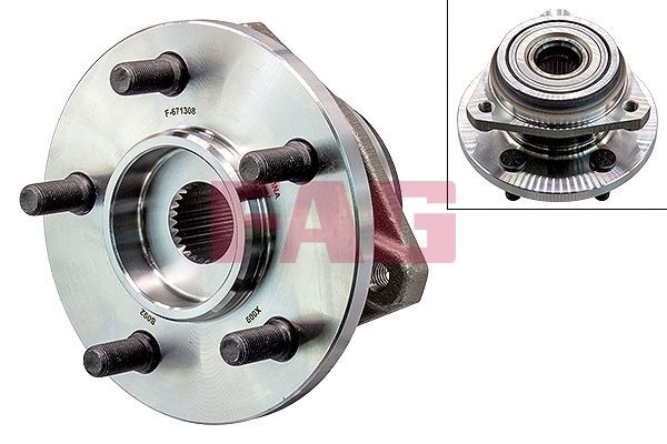 FAG Kit cuscinetto ruota 713 6700 40 713 6700 40 costo Mozzo ruota FAG JEEP RENEGADE