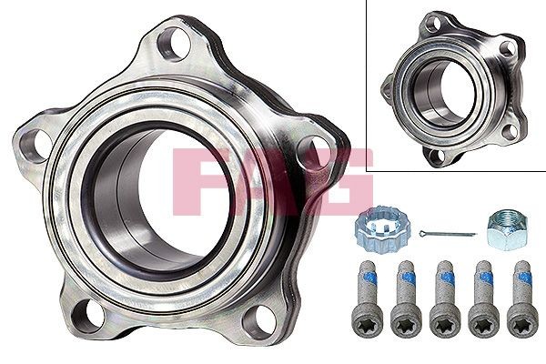 FAG Kit de rolamento de roda 713 6789 00 Cubo da roda FAG Ford MAVERICK 713 6789 00