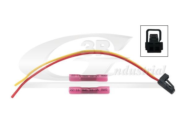 3RG Kabelreparationssæt, nummerpladelys 30705 Nummerpladebelysning Volkswagen 7P5 30705 3RG
