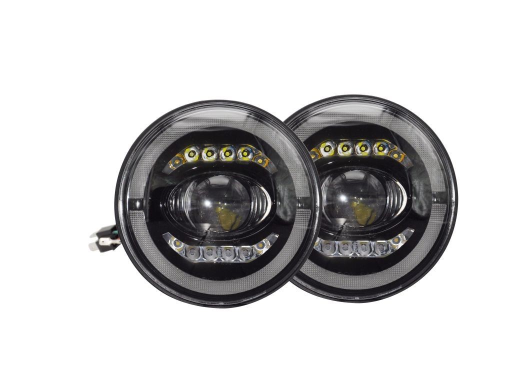 Koplampen set ABAKUS L23-110-001LED ABAKUS L23-110-001LED Koplamp JEEP WRANGLER 2000