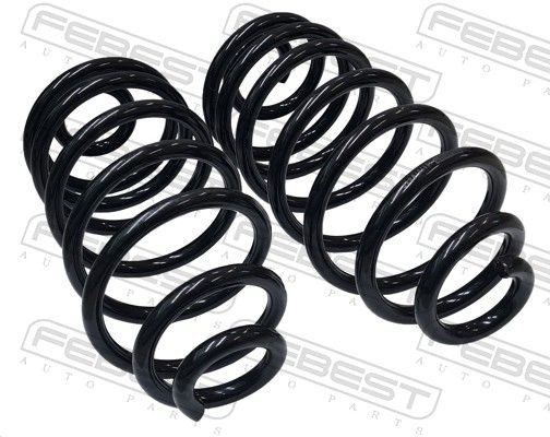 FEBEST Prużina podvozku 10115-001R Pružina podvozku FEBEST OPEL 10115-001R