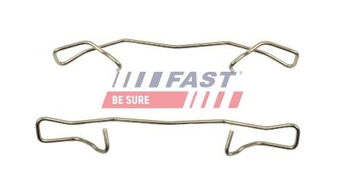 FAST Mola, pinça de travão FT10268 FT10268 Kit de acessórios, pastilhas de travão FORD KUGA FAST