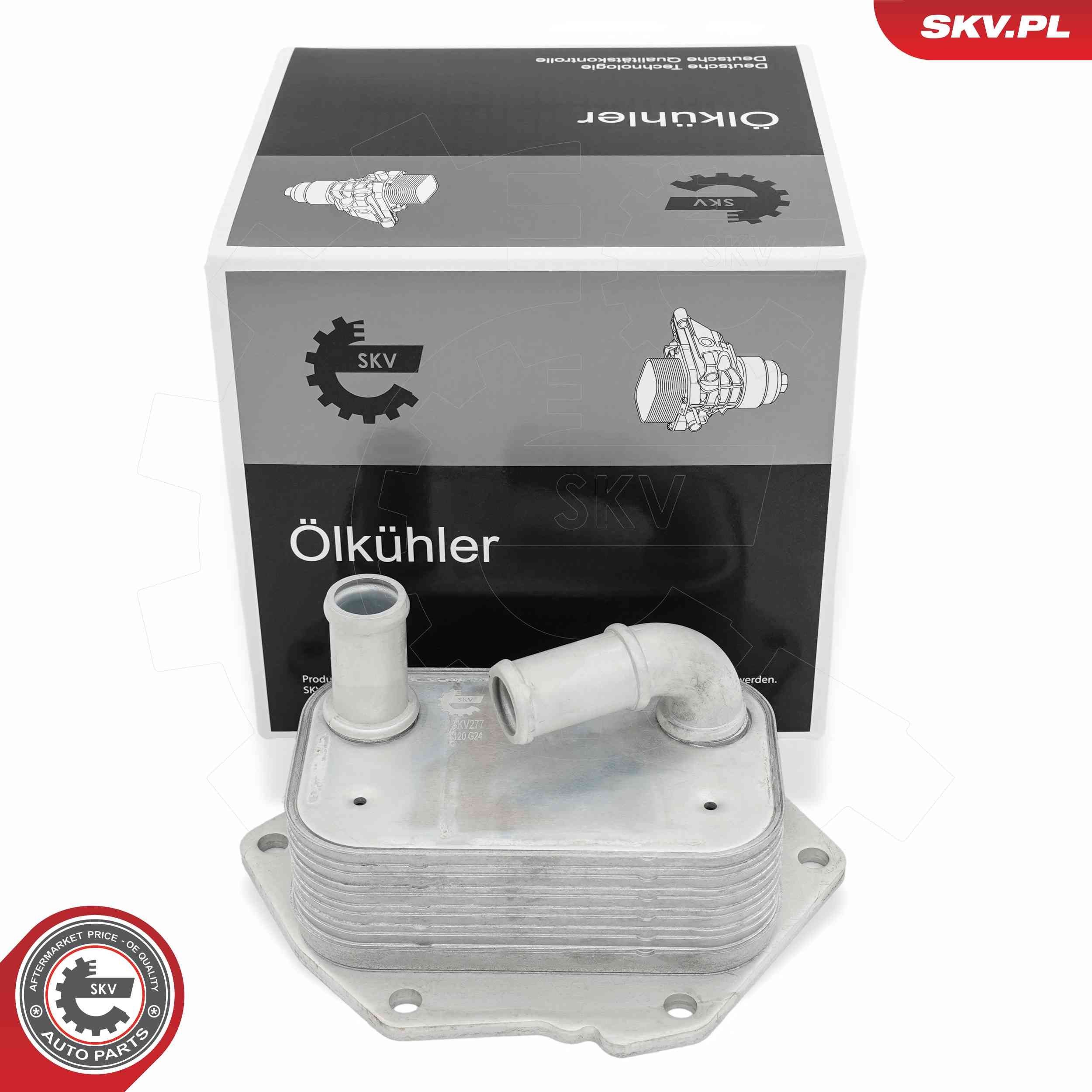 Oliekøler, motorolie ESEN SKV 31SKV277 ESEN SKV 31SKV277: Oliekøler Peugeot 4007 2008