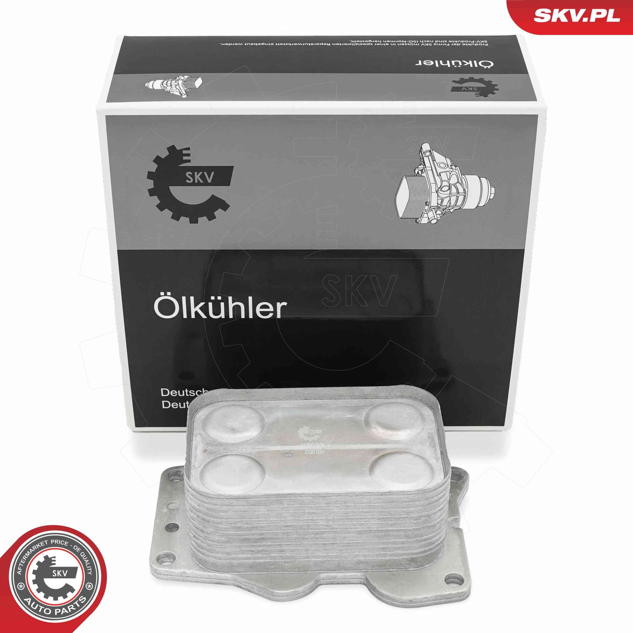 ESEN SKV Engine oil cooler 31SKV308 ESEN SKV 31SKV308 Fiat Scudo 270 oil cooler replacement