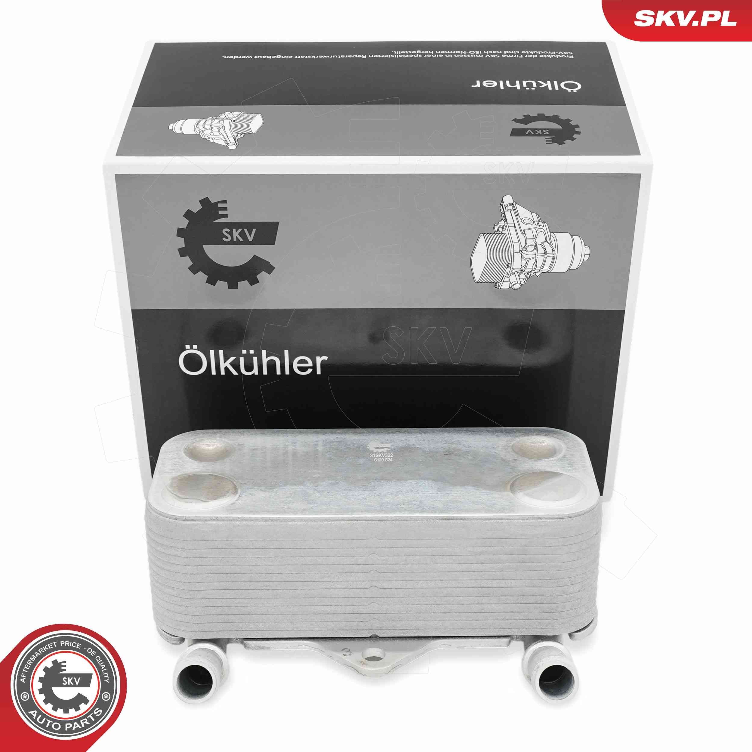 Radiateur d'huile ESEN SKV 31SKV322 ESEN SKV 31SKV322: Radiateur d'huile moteur Saab 9-3 2002