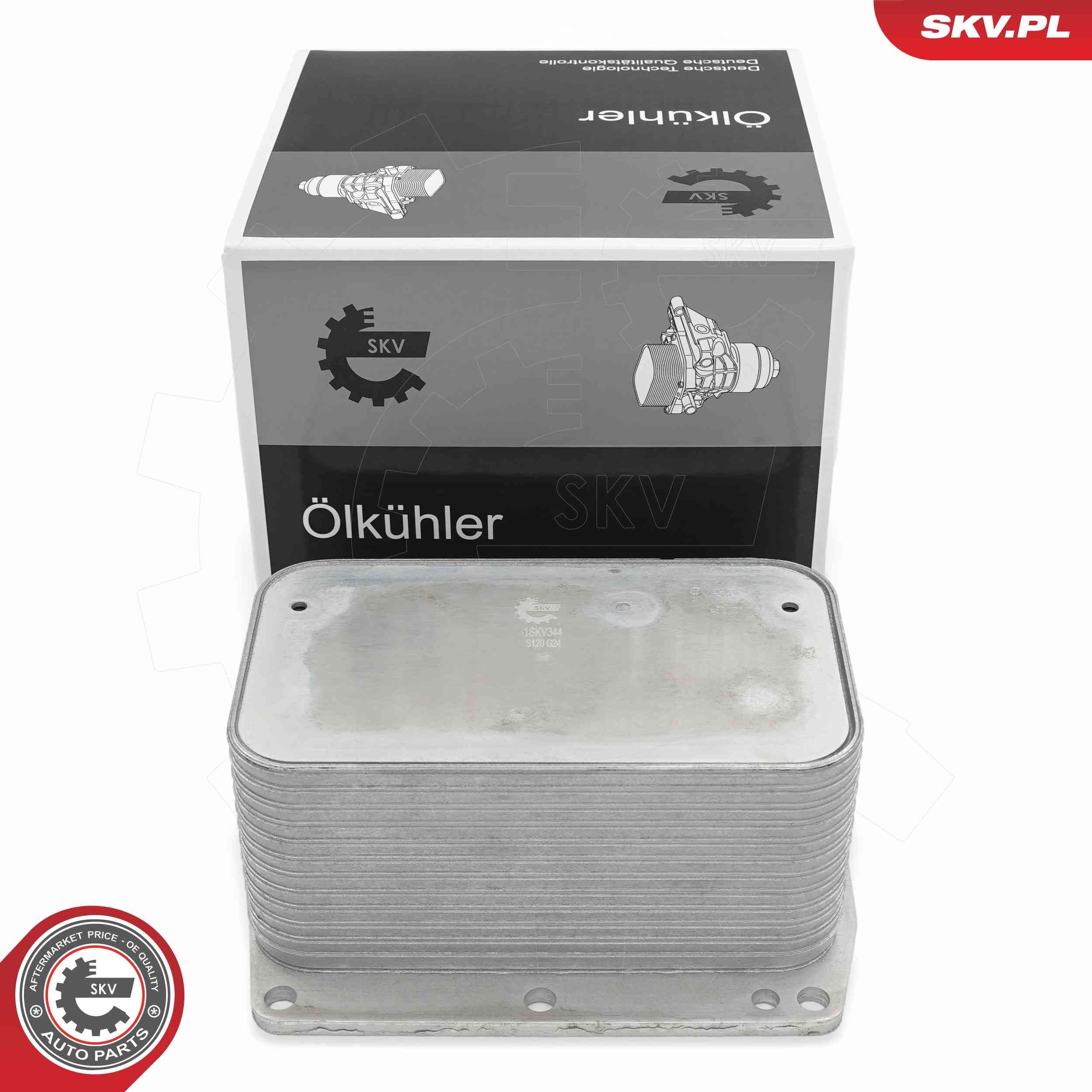 ESEN SKV Oliekøler, motorolie 31SKV344 31SKV344 Olieradiator OPEL INSIGNIA ESEN SKV