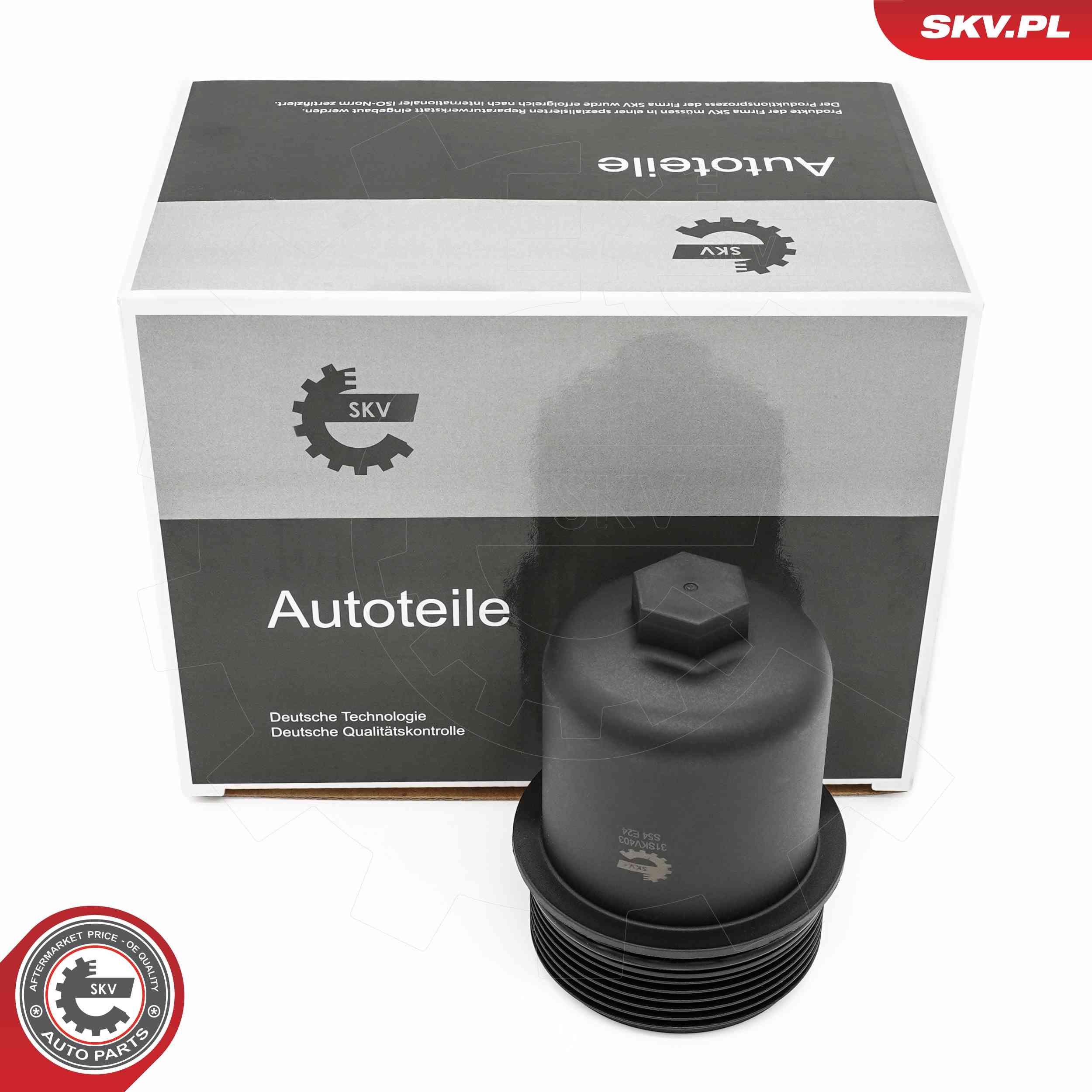 ESEN SKV Καπάκι, θήκη του φίλτρου λαδιού 31SKV403 ESEN SKV 31SKV403 Θήκη του φίλτρου λαδιού Arteon (3H7) τιμες