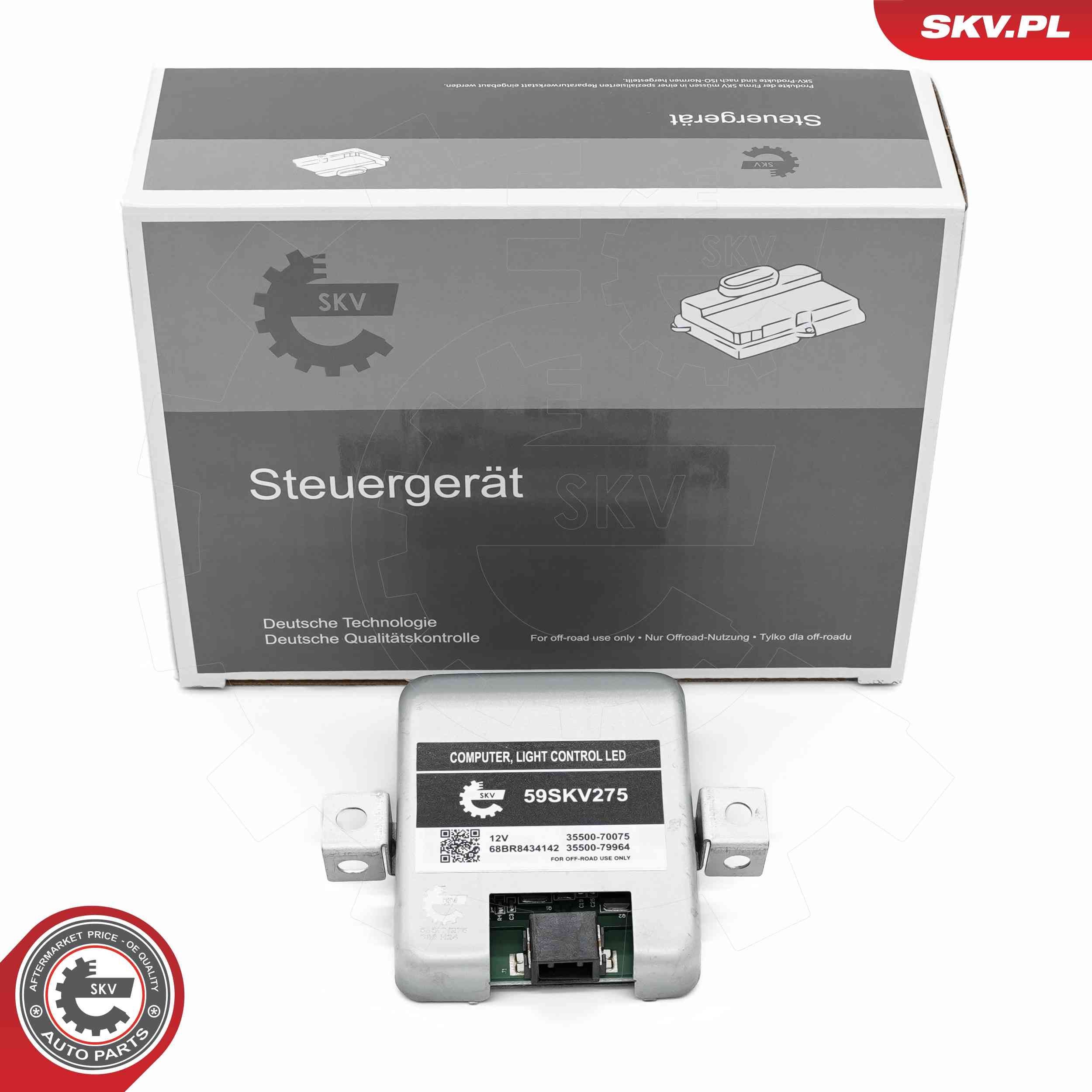 ESEN SKV Styreapparat, belysning 59SKV275 59SKV275 Styreapparat, belysning TOYOTA AYGO ESEN SKV