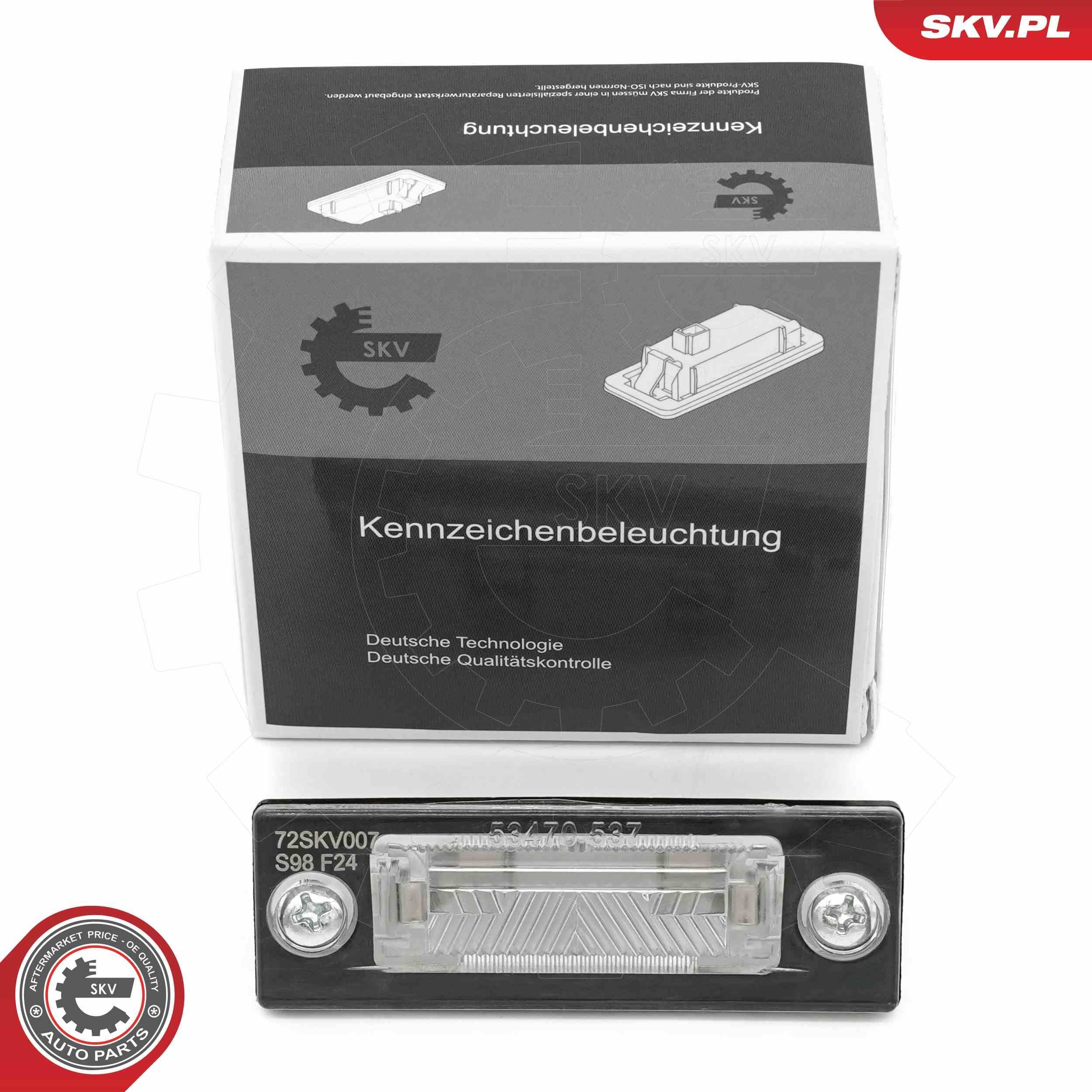ESEN SKV Licence Plate Light 72SKV007 car Number plate lamp ESEN SKV 72SKV007 buy