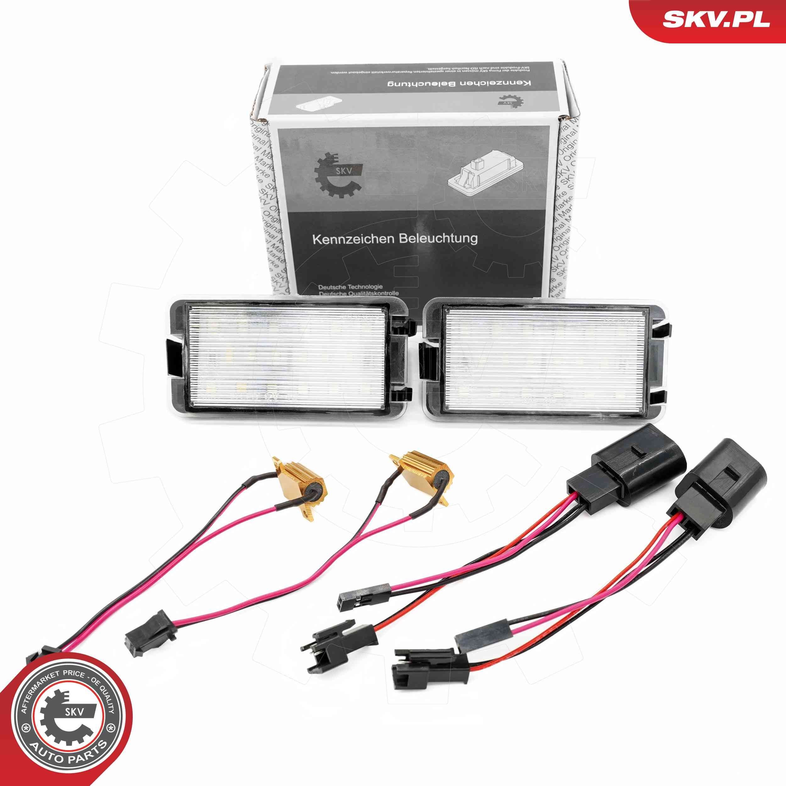 ESEN SKV Ożwietlenie tablicy rejestracyjnej 72SKV502 auto Podświetlenie tablicy ESEN SKV 72SKV502 kupić