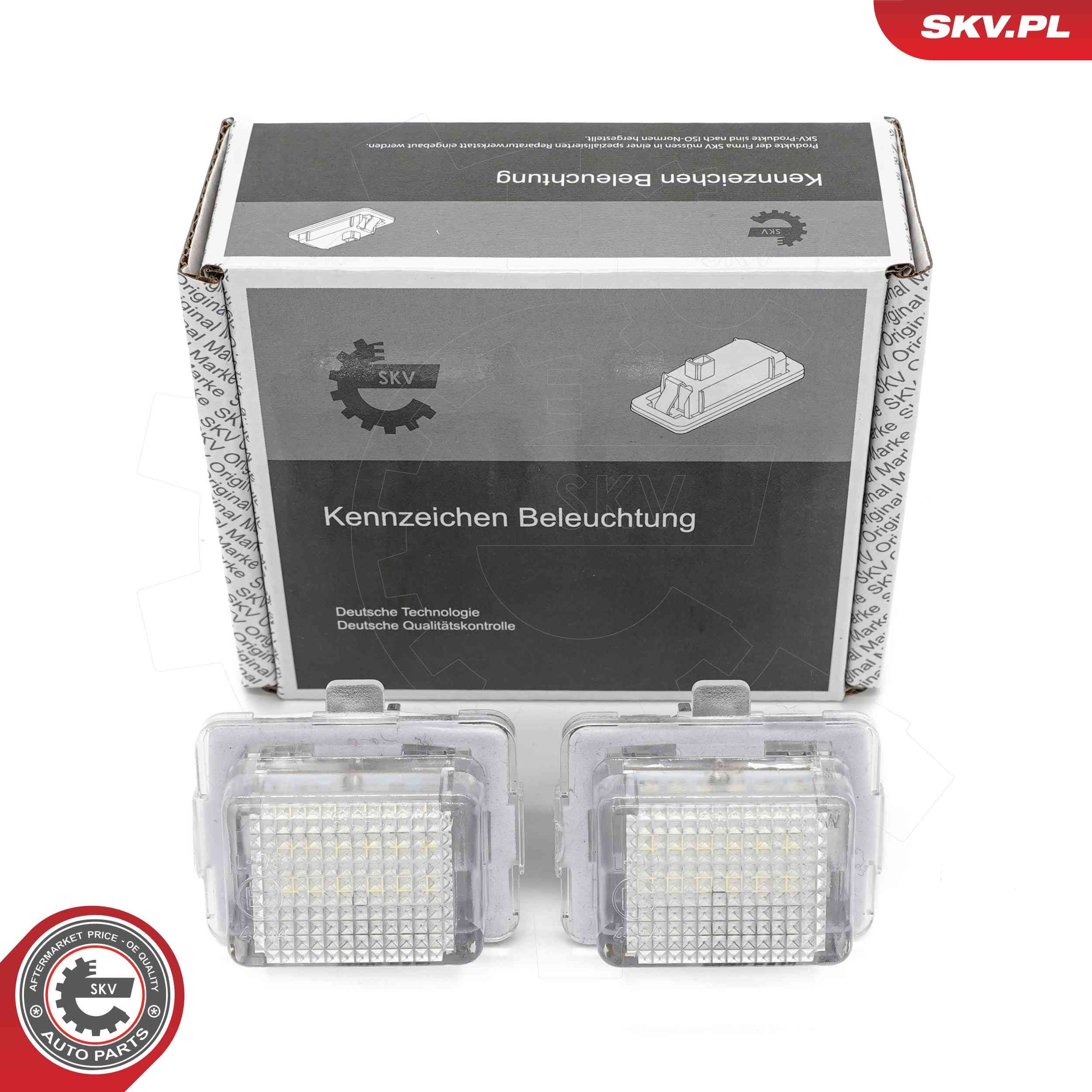 ESEN SKV Kentekenlamp 72SKV510 ESEN SKV 72SKV510 Kentekenverlichting MERCEDES-BENZ SL kosten