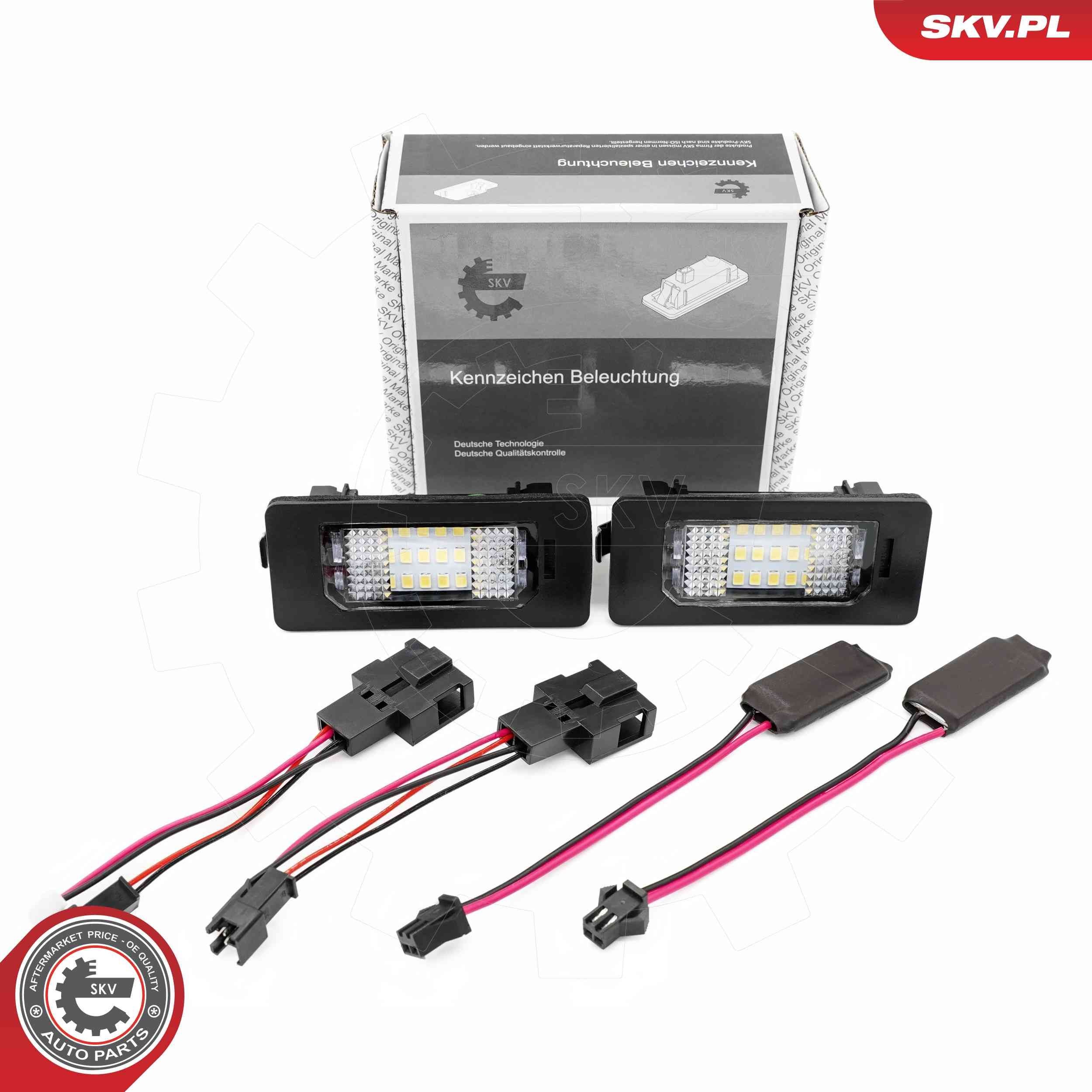 Nummerskiltlys ESEN SKV 72SKV513 ESEN SKV 72SKV513 Nummerskiltlys AUDI TT 2024
