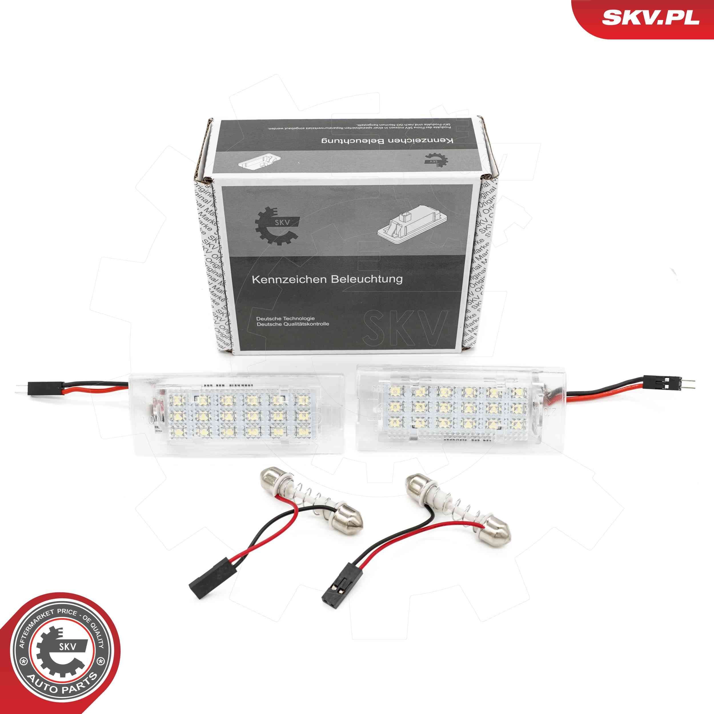 Éclairage de plaque d'immatriculation ESEN SKV 72SKV516 72SKV516 Ampoule feu eclaireur de plaque ESEN SKV