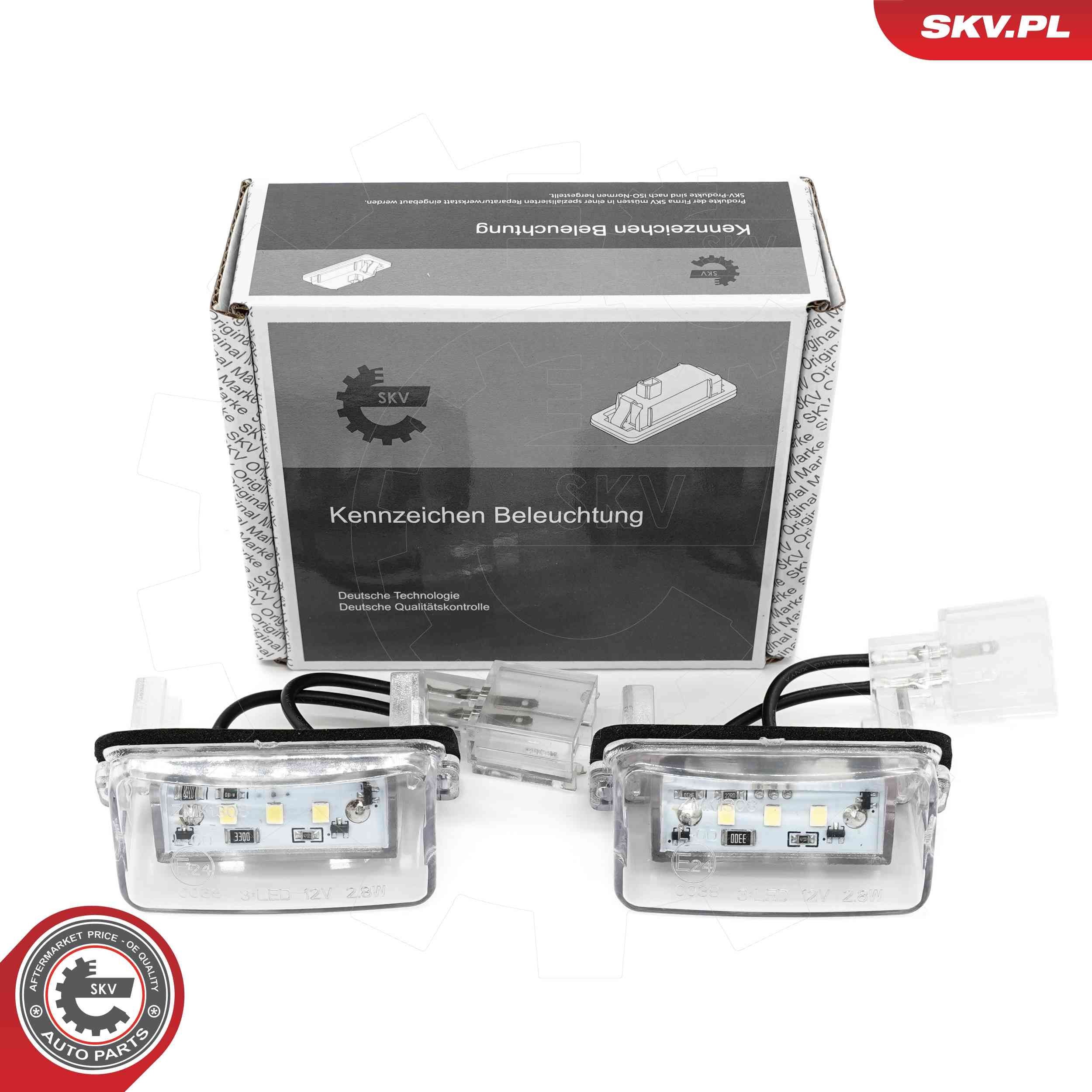 ESEN SKV Kentekenlamp 72SKV517 ESEN SKV 72SKV517 Gloeilamp kentekenplaatverlichting Citroën Xsara N1 originele prijs