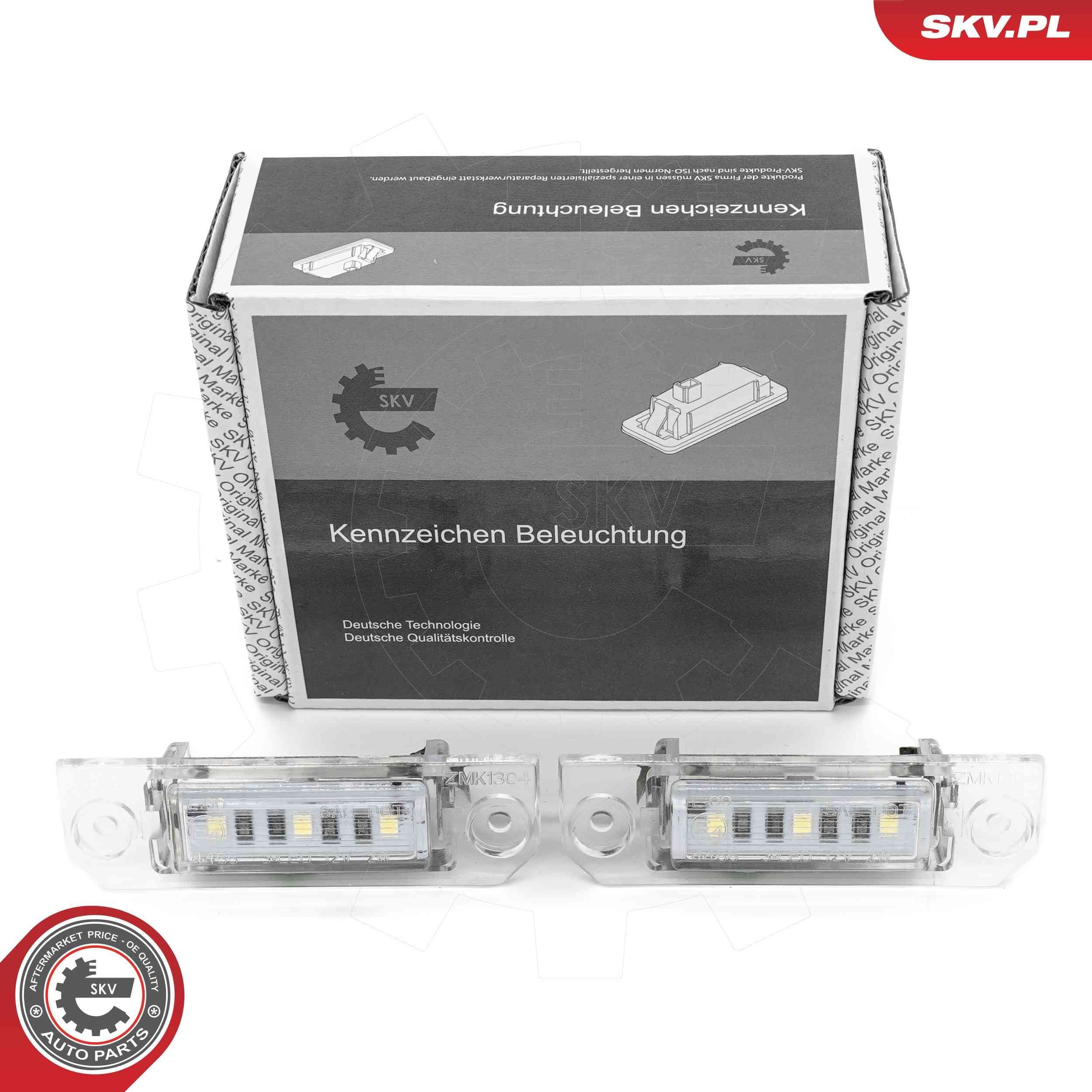 ESEN SKV Nummerpladelys 72SKV518 72SKV518 Pære nummerpladelys VW UP ESEN SKV