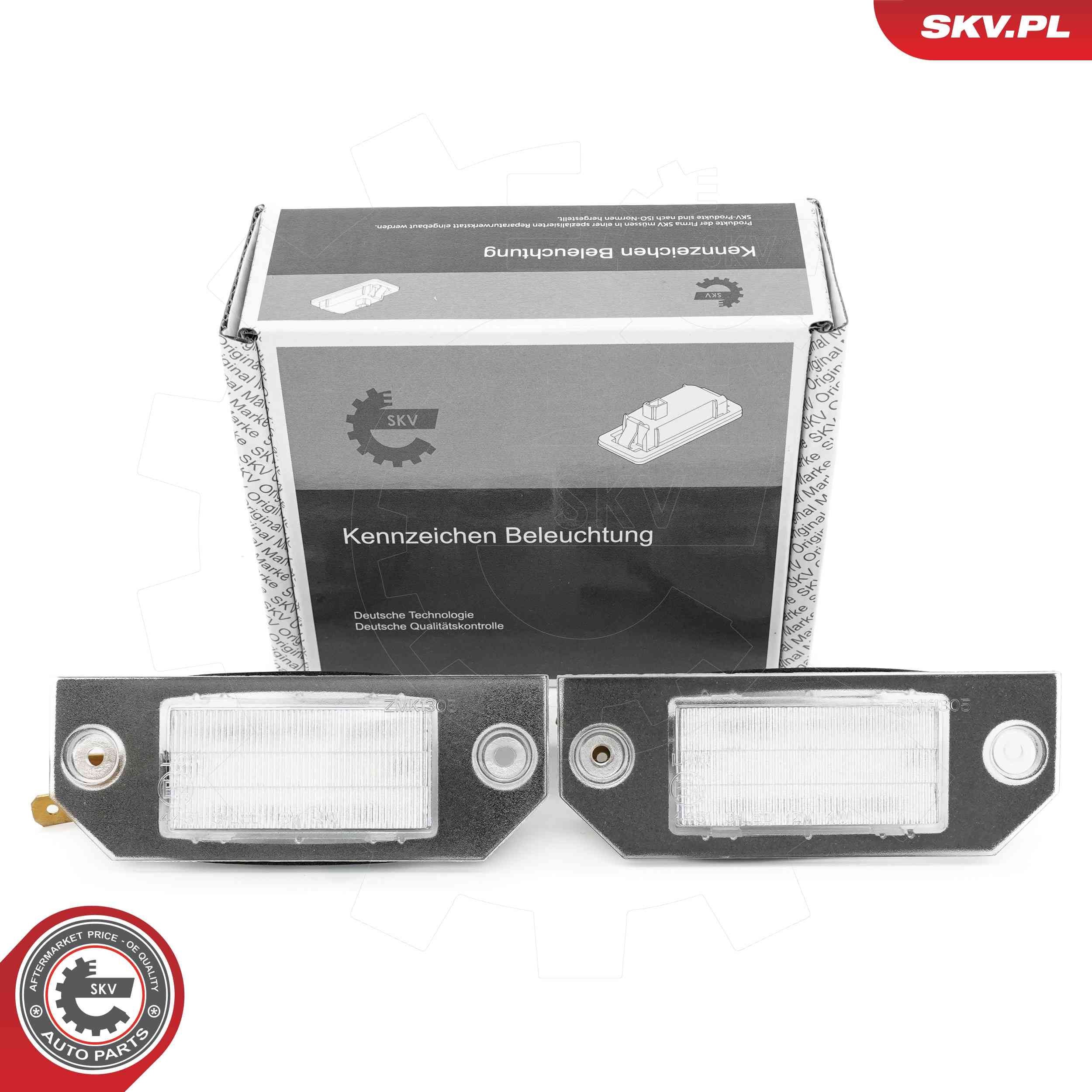 ESEN SKV Nummerskyltsbelysning 72SKV520 72SKV520 ESEN SKV glödlampa skyltbelysning