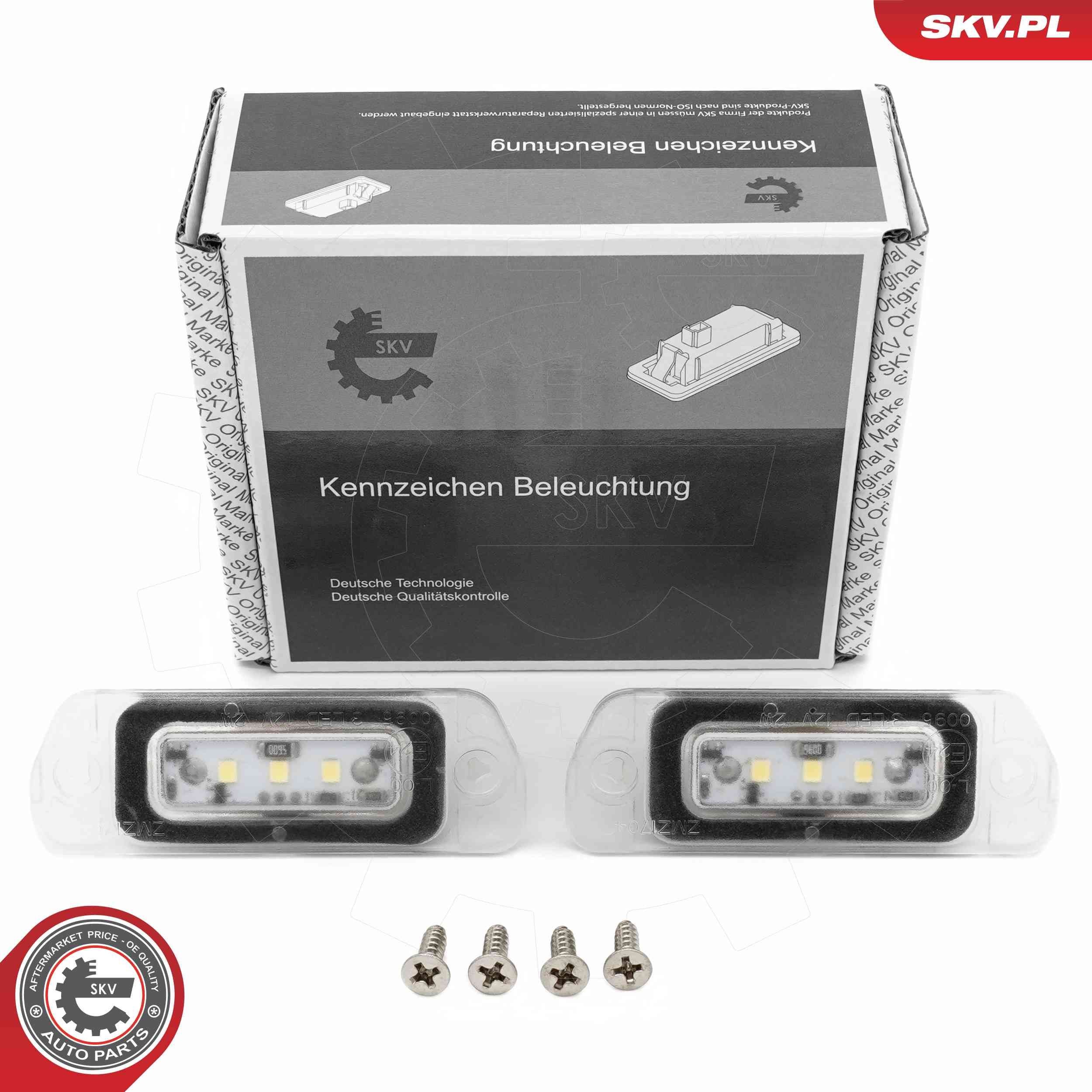 ESEN SKV Luz de chapa de matrícula 72SKV535 Luz de chapa de matrícula ESEN SKV TUCSON 72SKV535 baratos