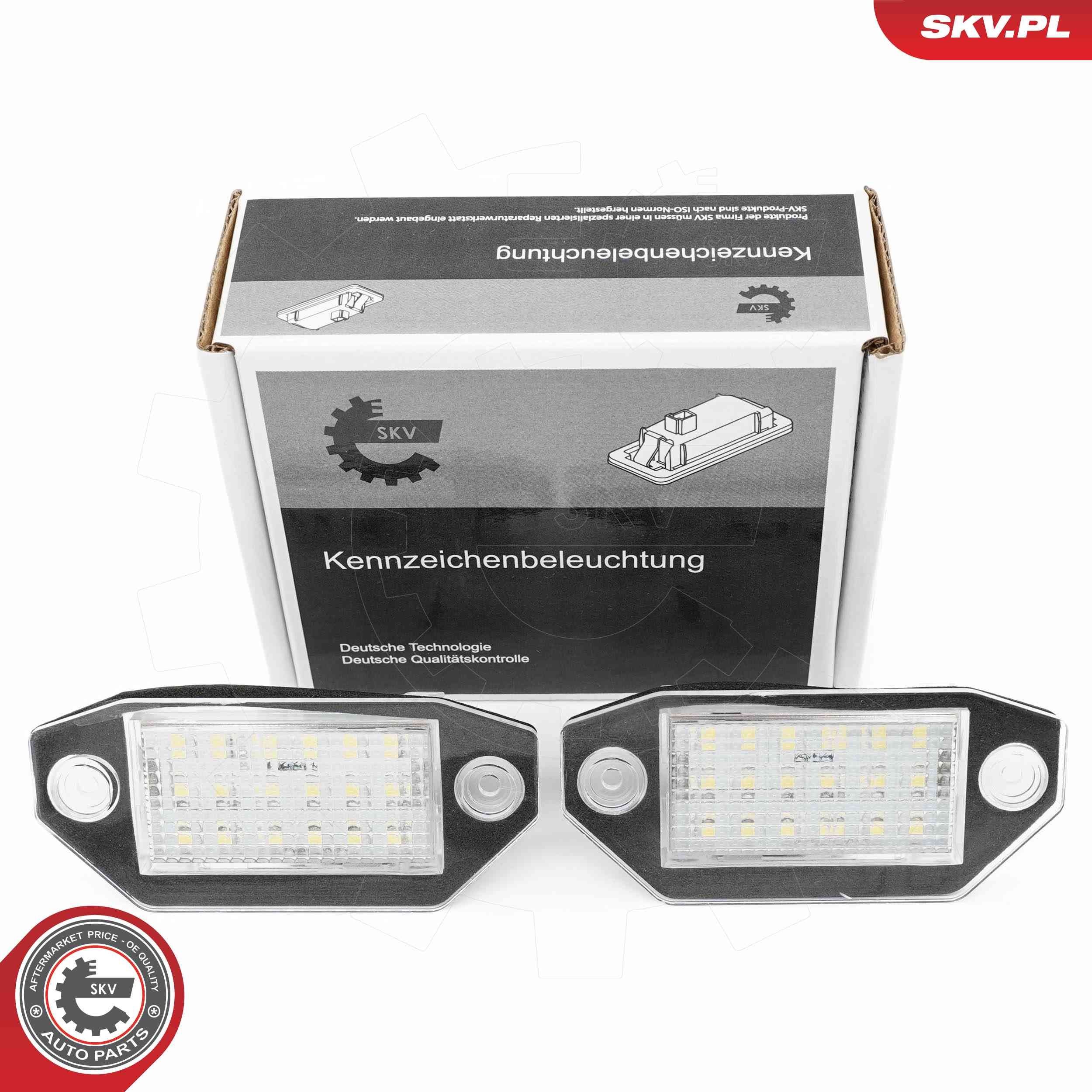 ESEN SKV Licence Plate Light 72SKV536 ESEN SKV Number plate light bulb 72SKV536 evaluation