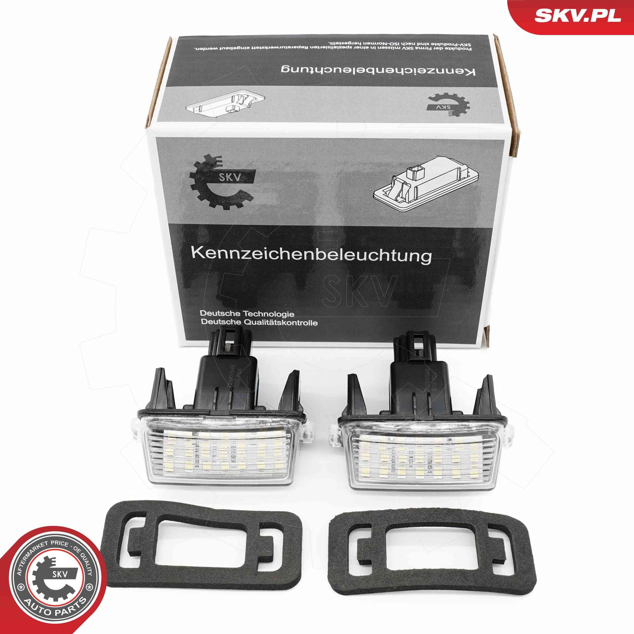 Numbrivalgustus ESEN SKV 72SKV545 ESEN SKV 72SKV545 Numbrivalgustus TOYOTA AVENSIS 2016