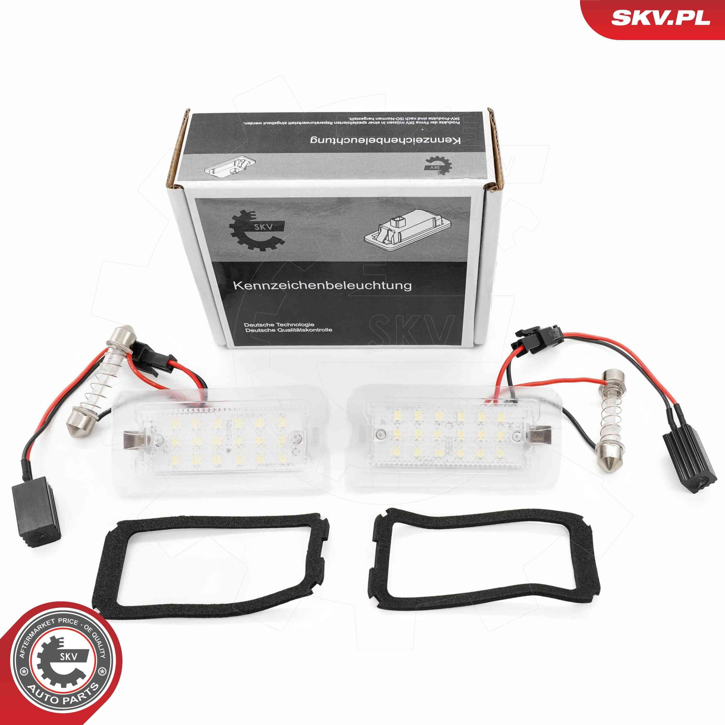 ESEN SKV Φωτισμός πινακίδας κυκλοφορίας 72SKV546 Φωτα πινακιδας αυτοκινητου ESEN SKV VERSO 72SKV546 φθηνά