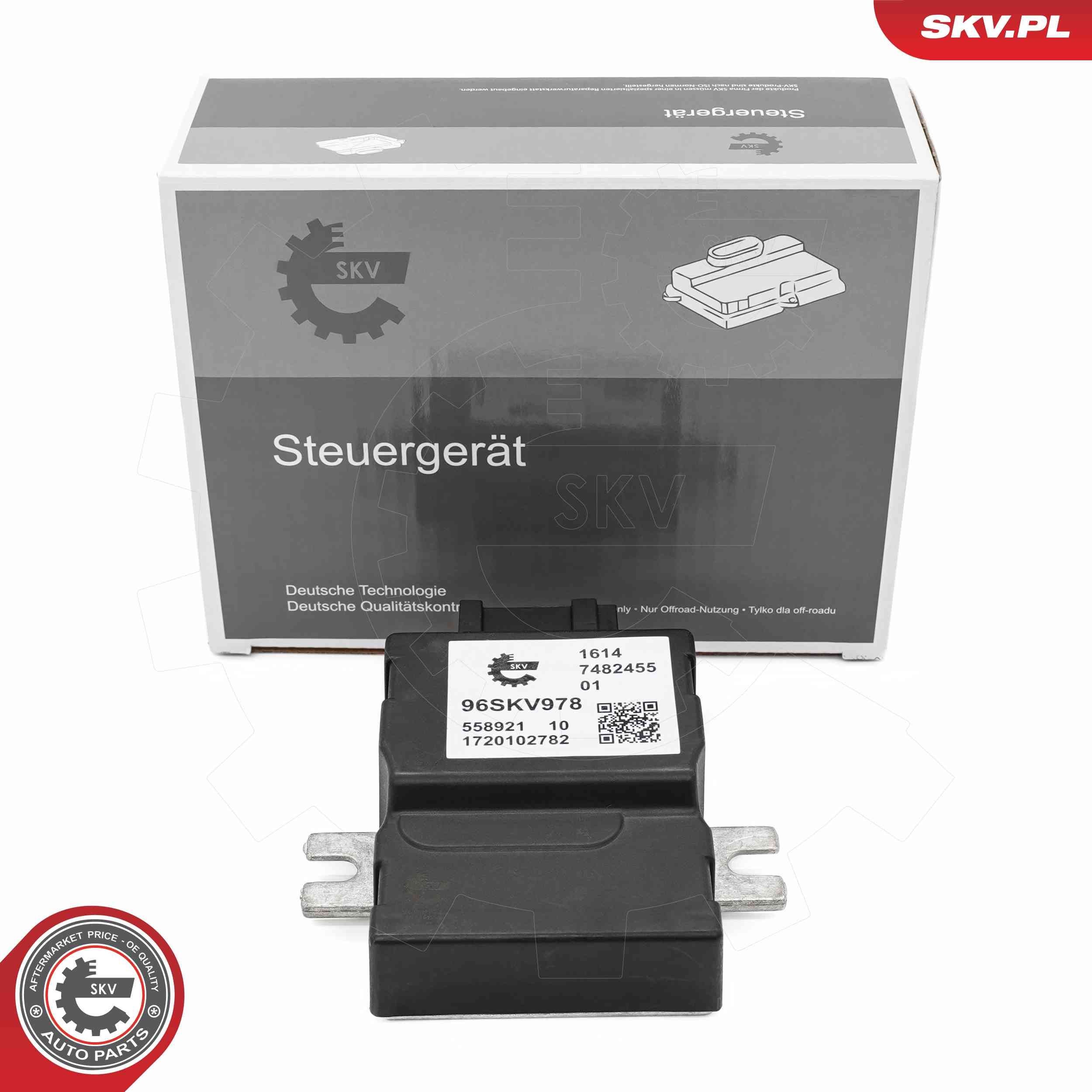 ESEN SKV Styreenhed, brændstofpumpe 96SKV978 Benzinpumpe relæ ESEN SKV Mercedes-Benz SLK 96SKV978