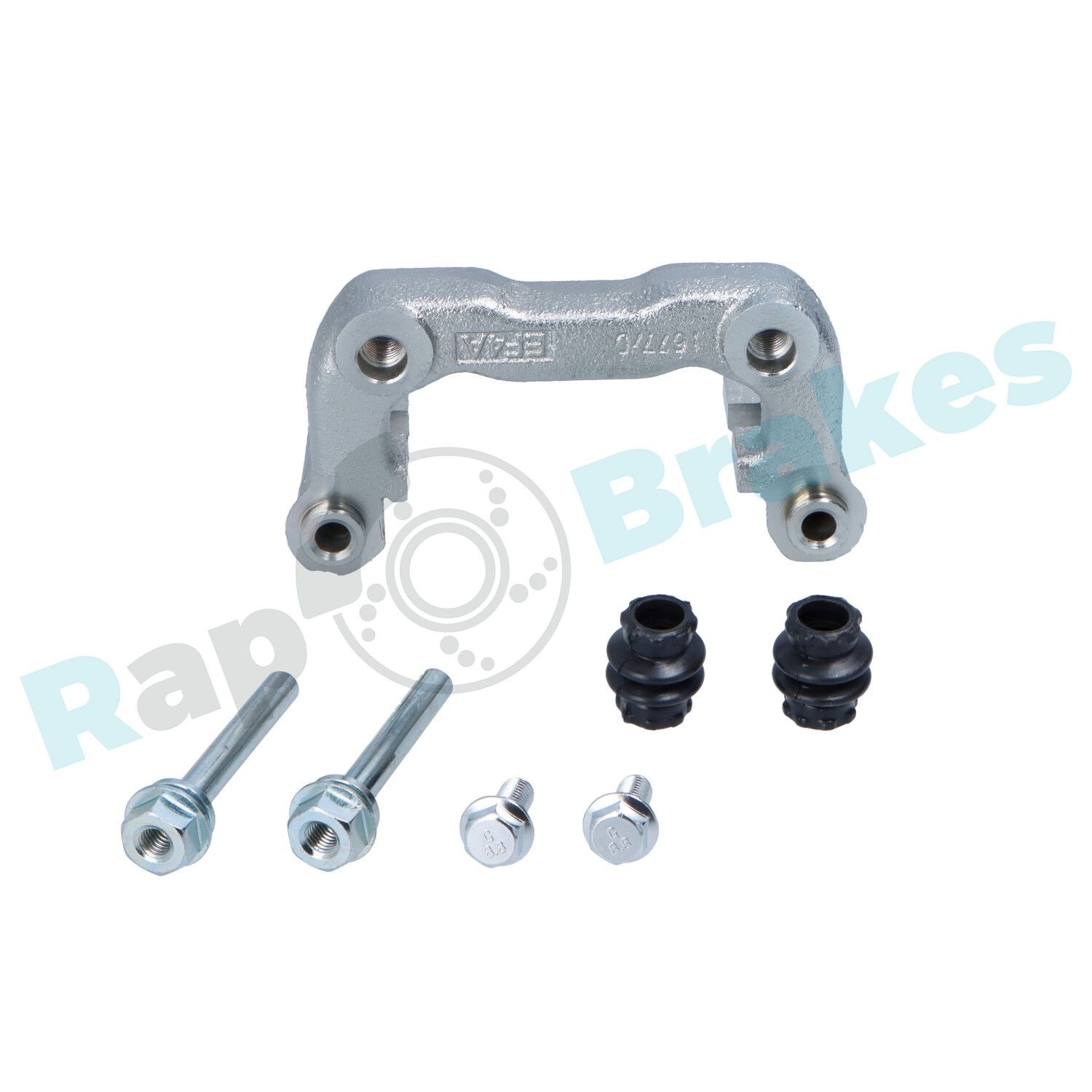 Holder, bremsekaliper RAP BRAKES R-J1002 RAP BRAKES R-J1002 Bremseåg bag venstre højre Skoda FABIA 2006