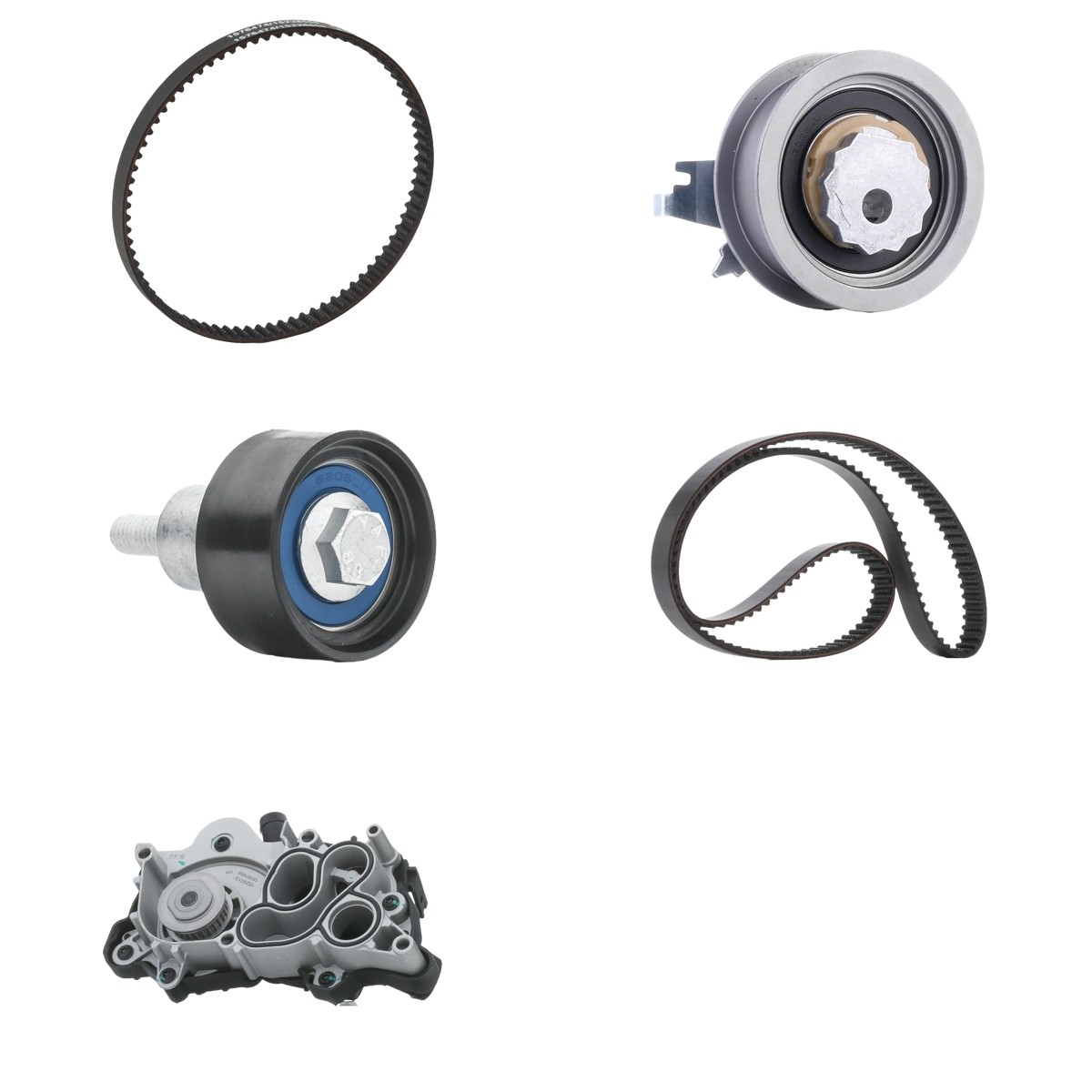 RIDEX Tandremssæt med vandpumpe 3096W0688 3096W0688 Tandremssæt RIDEX SKODA RAPID