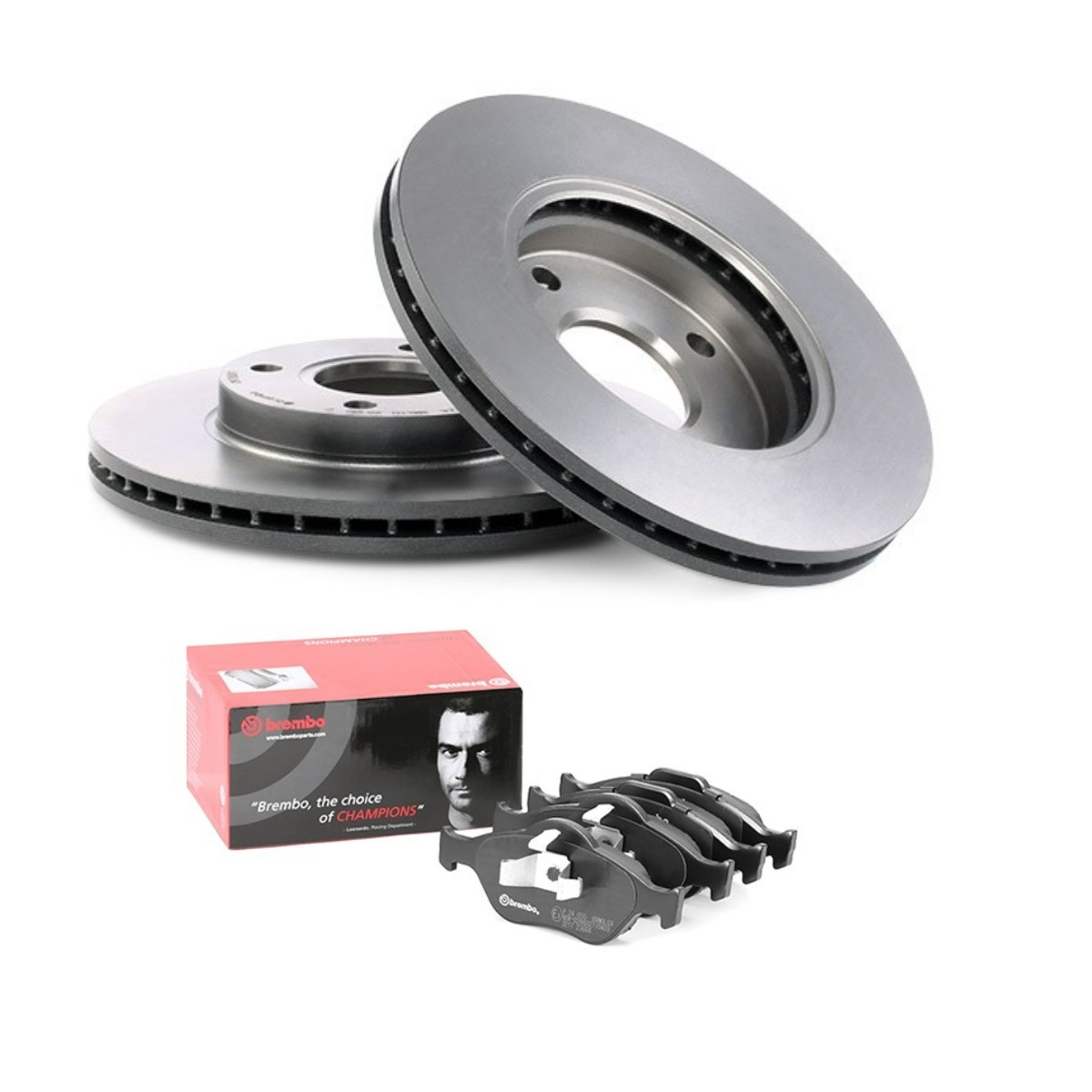 Bremseskiver og klodser BREMBO BRB3405N0043 BREMBO Prime BRB3405N0043 Bremsesæt skivebremser FORD PUMA 2023