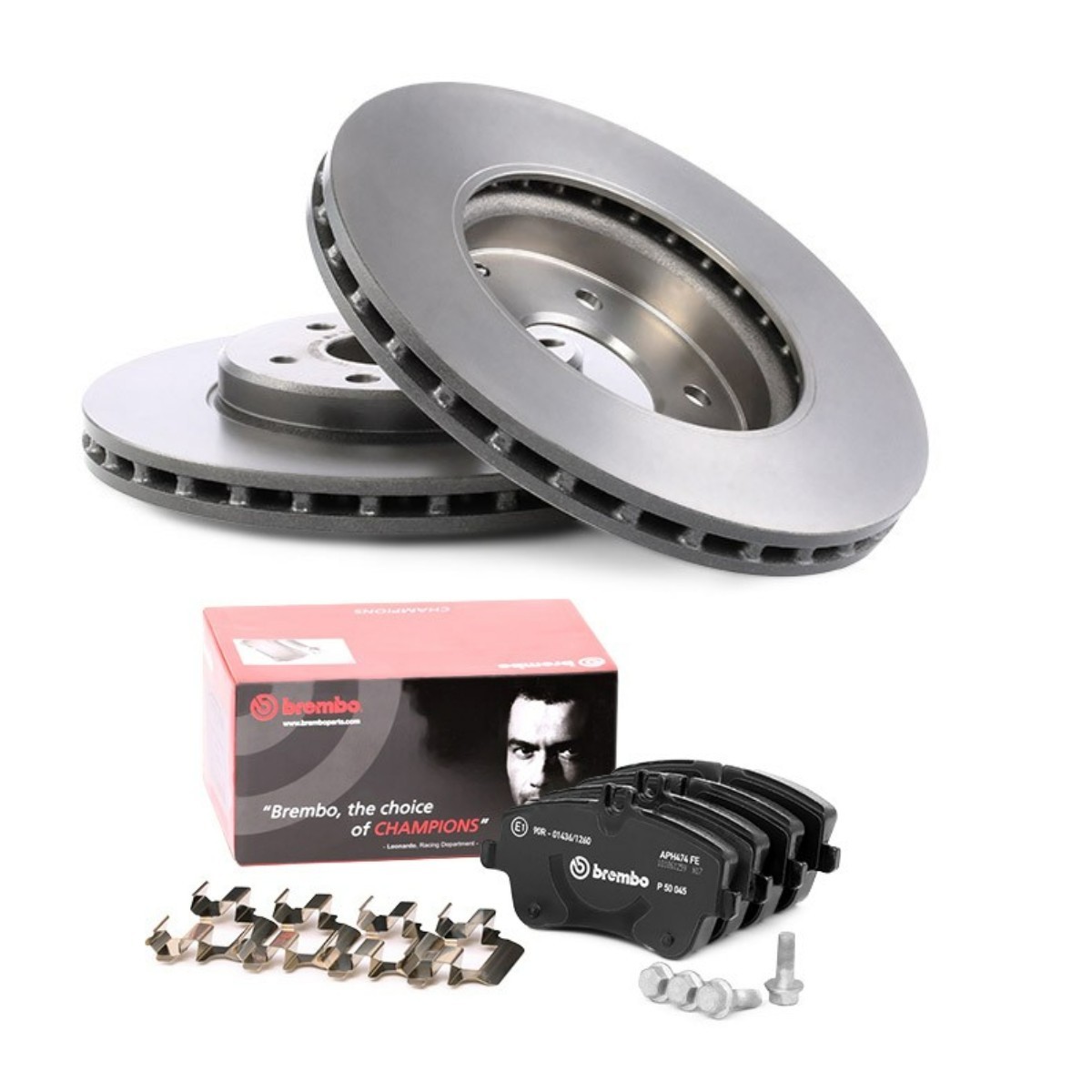 Kit dischi e pastiglie BREMBO BRB3405N0054 BREMBO BRB3405N0054 Dischi e pastiglie anteriori e posteriori Mercedes-Benz CLK 2010