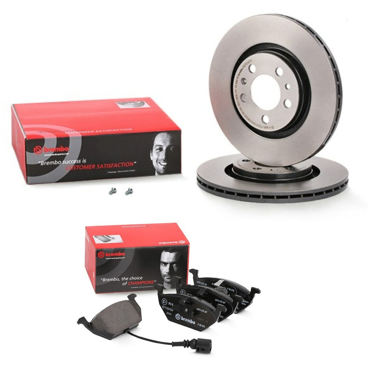 BREMBO Bremžu komplekts, Disku bremzes BRB3405N0057 BREMBO BRB3405N0057 Bremžu komplekts Octavia I Van / Universālis (1U5) cena