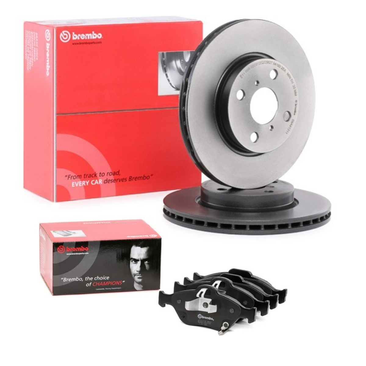 BREMBO Σετ φρένων, δισκόφρενα BRB3405N0073 Σετ φρένων τακακια και δισκοπλακες BREMBO Toyota CELICA Prime BRB3405N0073