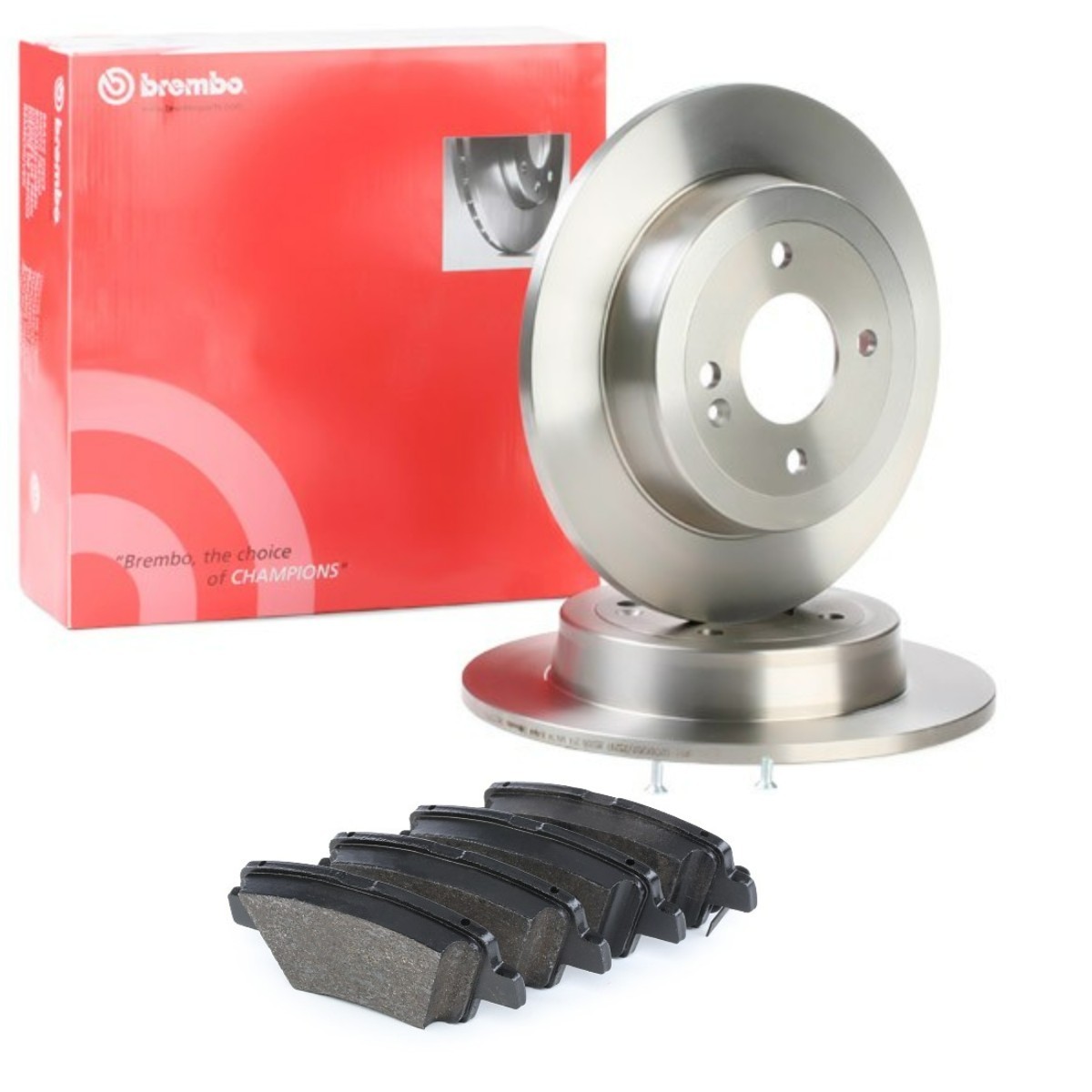 BREMBO Bremseskiver og klodser BRB3405N0085 Bremse-kit BREMBO Hyundai GRANDEUR Prime BRB3405N0085