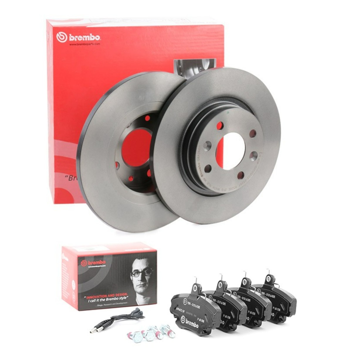 BREMBO Bremseskiver og klodser BRB3405N0088 BREMBO BRB3405N0088 Bremseskiver og klodser Dacia Sandero sd billig