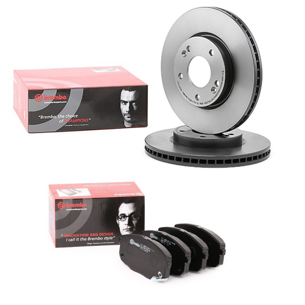 BREMBO Sada bŕzd, Kotúčová brzda BRB3405N0092 BREMBO BRB3405N0092 Sada bŕzd Kia CEE'D originálne