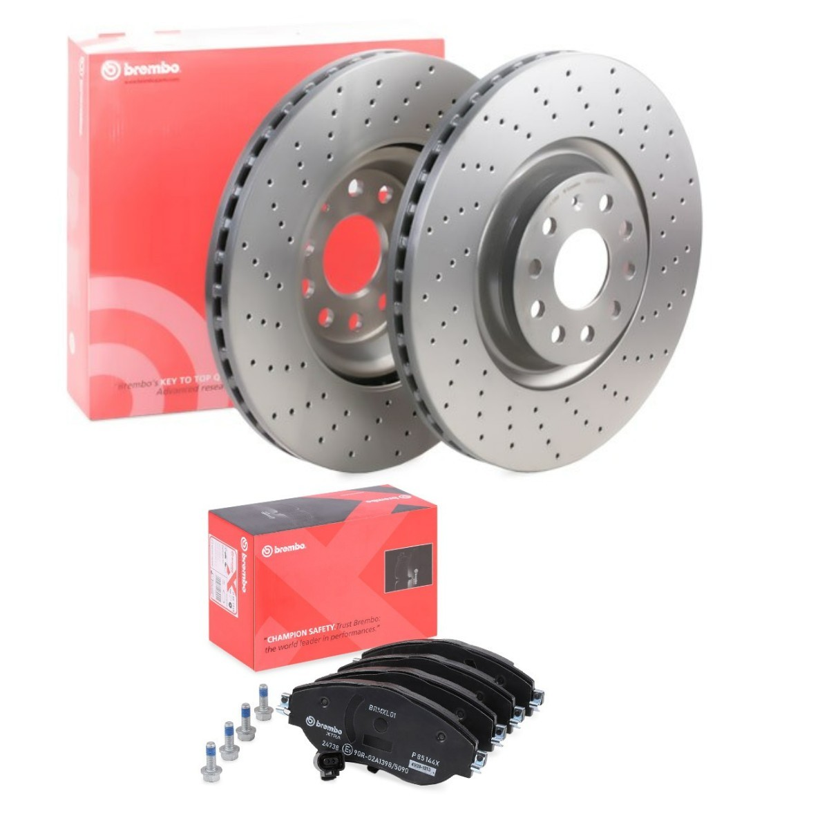 BREMBO Pidurikomplekt, ketaspidur BRB3405N0102 BREMBO BRB3405N0102 Pidurikomplekt Octavia IV Combi (NX5) hind