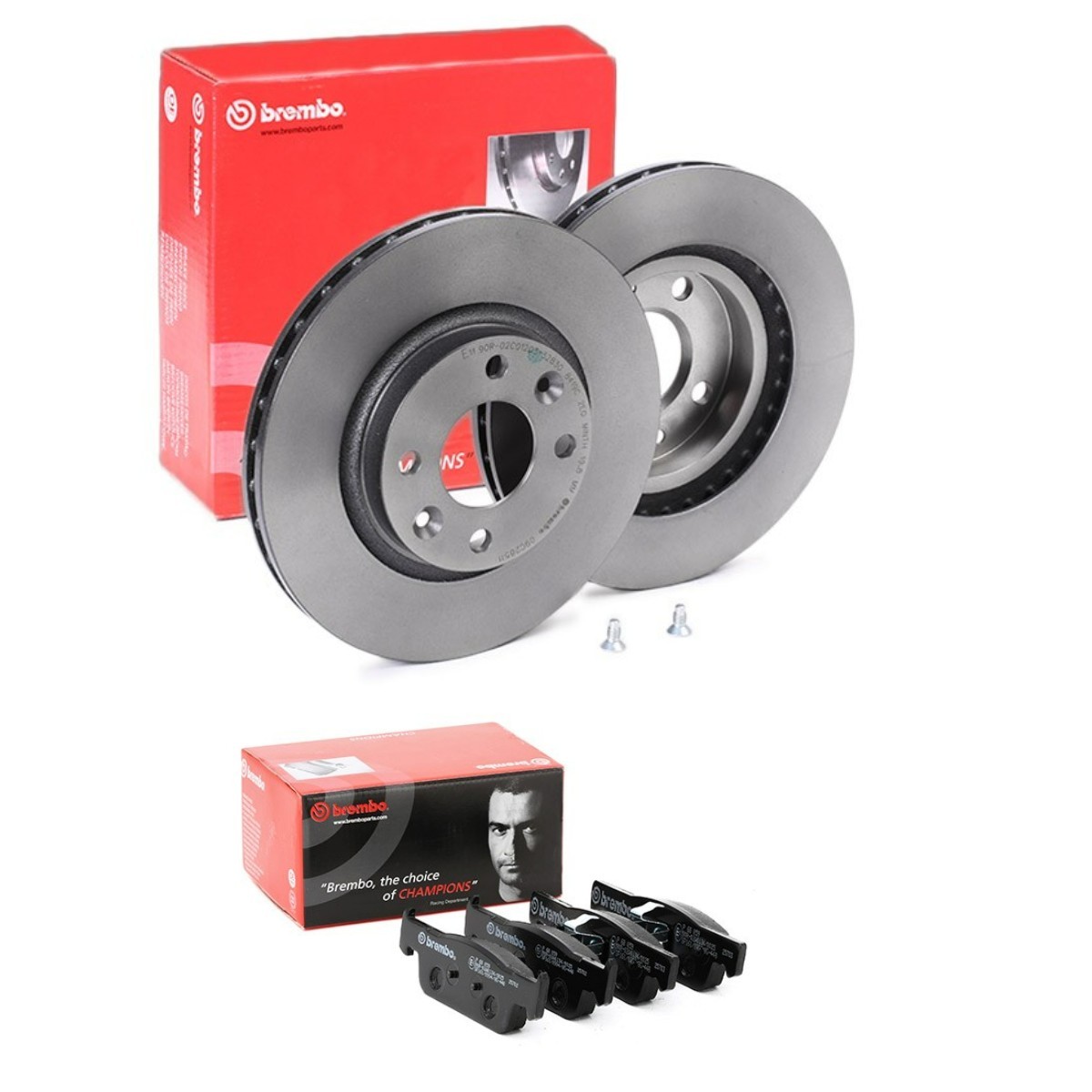 Bremseskiver og klodser BREMBO BRB3405N0125 BREMBO Prime BRB3405N0125: Bremseskiver og klodser Smart FORTWO 2016