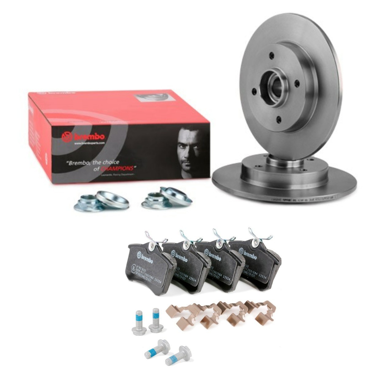 BREMBO Sada bŕzd, Kotúčová brzda BRB3405N0138 BREMBO BRB3405N0138 Sada bŕzd Peugeot 308 originálne