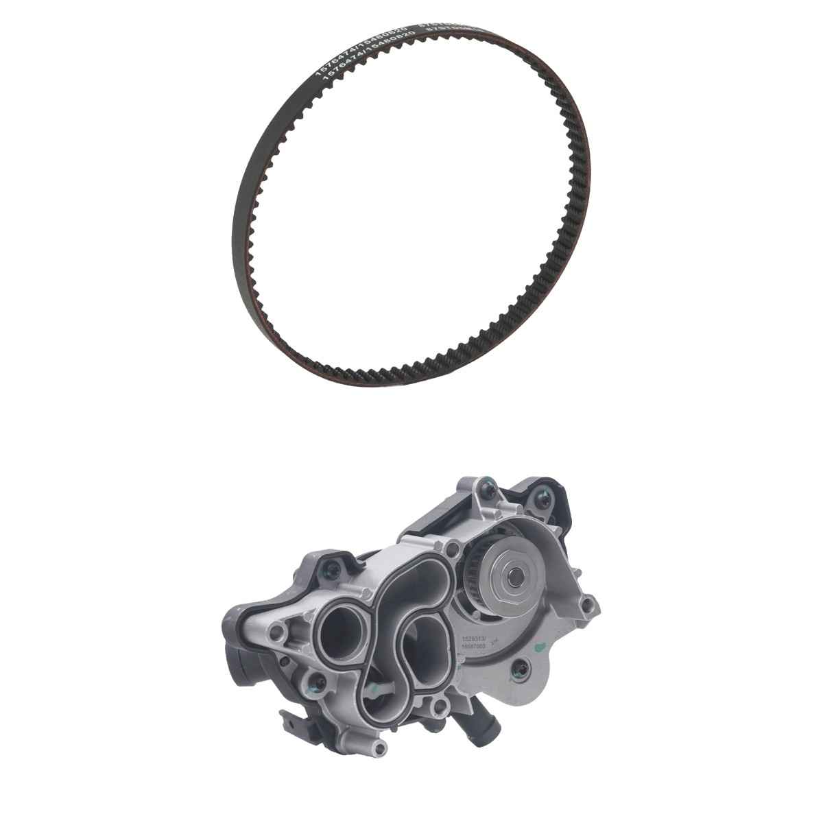 RIDEX Σετ ιμάντα χρονισμού με αντλία νερού 3096W0700 3096W0700 Σετ χρονισμού Volkswagen SCIROCCO RIDEX