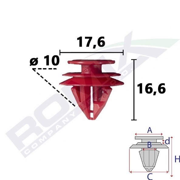 ROMIX Moldings / aizsarguzlika C70862 ROMIX C70862 Apdare aizsarguzlika durvis Lexus IS 3 lēti