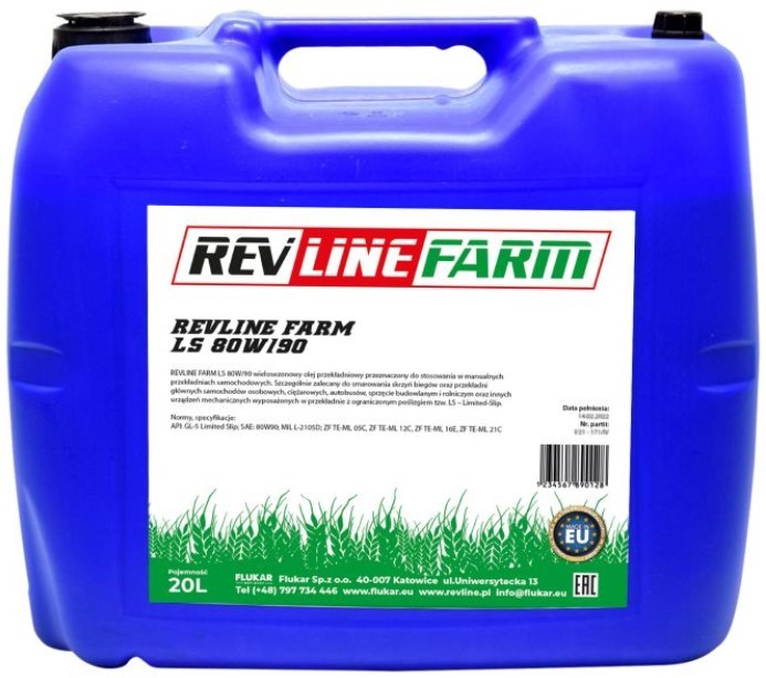 REVLINE Differentialolja 5901797940508 5901797940508 REVLINE transmissionsolja RENAULT MEGANE